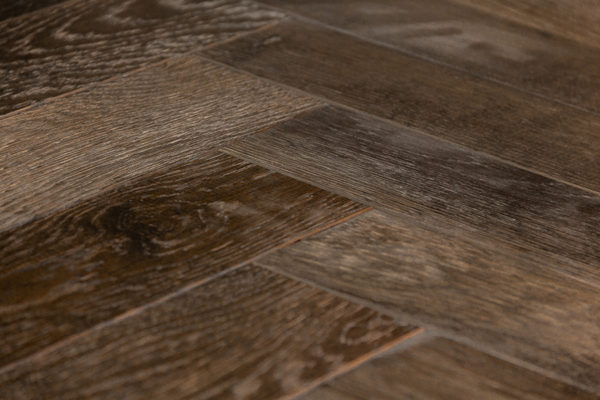V4 Flooring Zigzag Tannery Brown ZB105