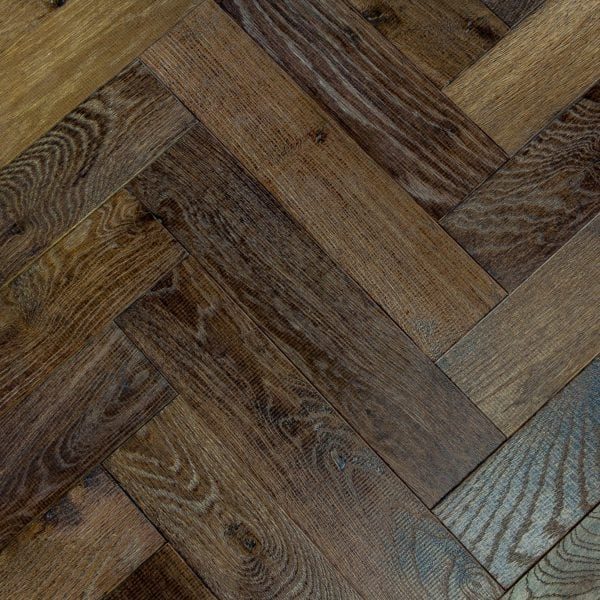 V4 Flooring Zigzag Tannery Brown ZB105 - Image 2