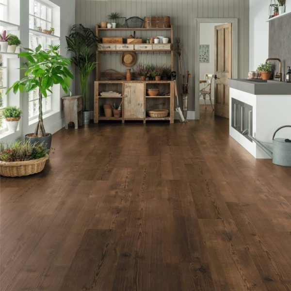 Karndean Looselay Longboard Vinyl Flooring In Antique Heart Pine LLP303 - Image 2