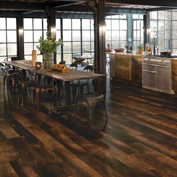 Karndean Van Gogh Vinyl Flooring In Charred Oak VGW102T - Image 2