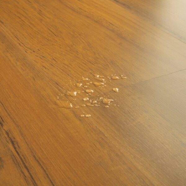 Quickstep Classic Laminate Flooring in Medium Brown Teak CLM5803 - Image 2