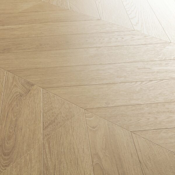 Quickstep Impressive Patterns Laminate Flooring in Chevron Oak Medium IPA4160 - Image 5