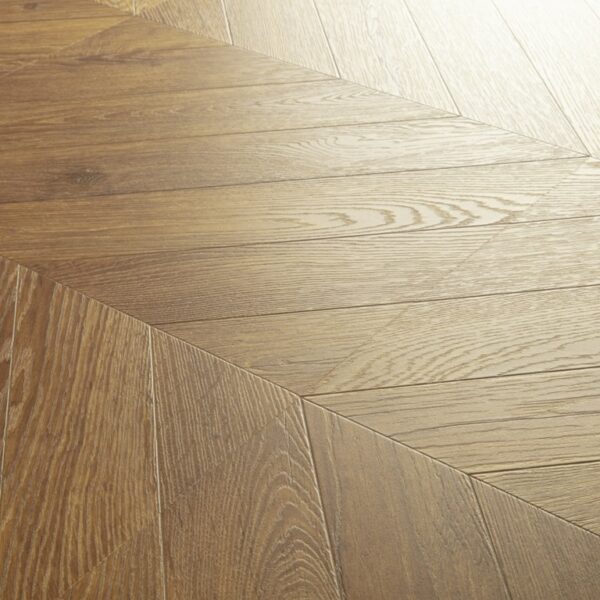 Quickstep Impressive Patterns Laminate Flooring in Chevron Oak Brown IPA4162 - Image 5