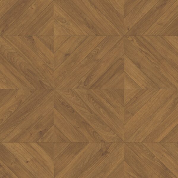 Quickstep Impressive Patterns Laminate Flooring in Chevron Oak Brown IPA4162