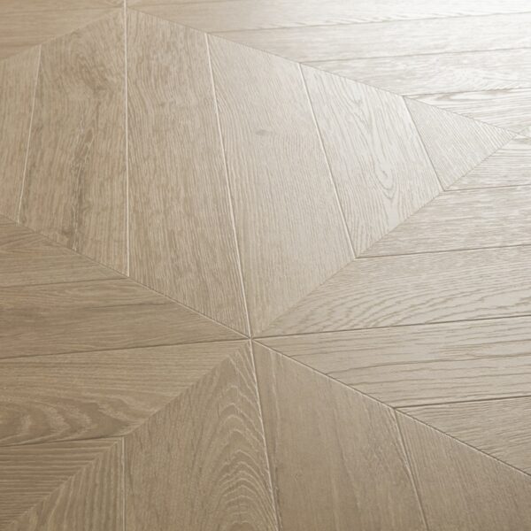 Quickstep Impressive Patterns Laminate Flooring in Chevron Oak Taupe IPA4164 - Image 2